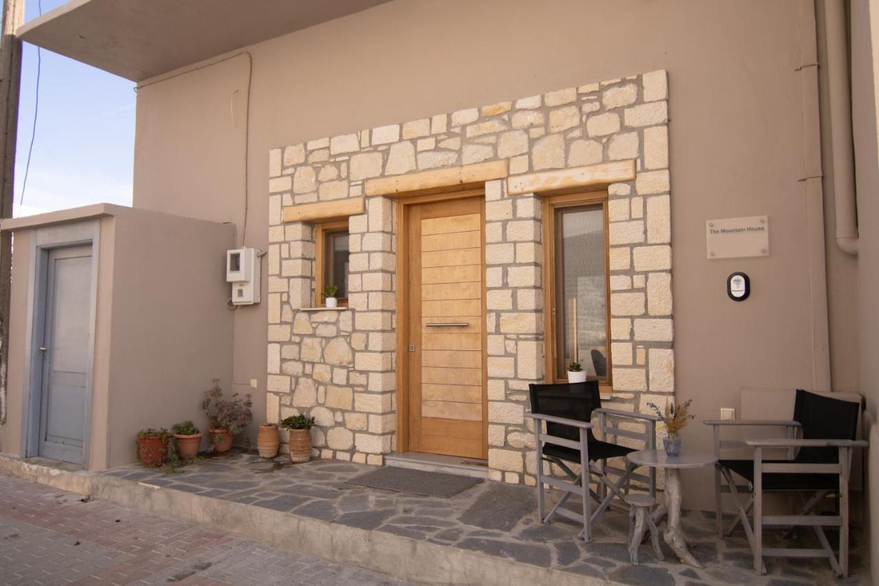The Mountain House - Authentic Cretan Hideaway - Breathtaking And Nature Views Tourloti Exterior photo